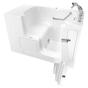 American Standard Gelcoat Value Series 32 x 52-Inch Walk-in Tub With Soaking Bath - Right-Hand Drain With Faucet - White