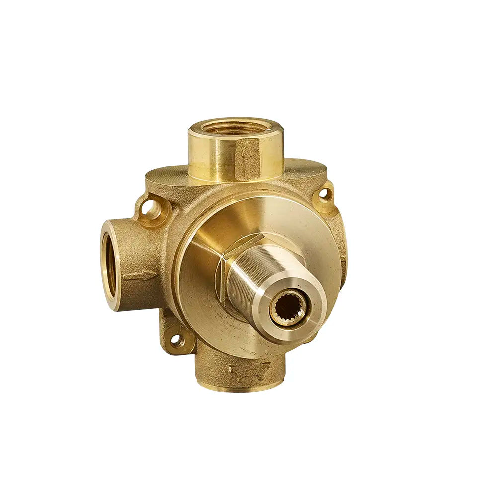 American Standard 2-Way In-Wall Diverter Rough-In Valve With 2 Discrete/1 Shared Function - No Finish