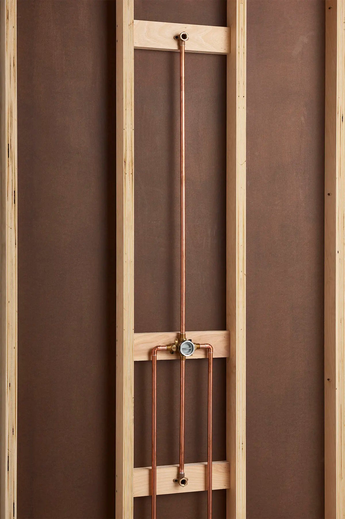 American Standard Flash Shower Rough-In Valve With Universal Inlets/Outlets With Screwdriver Stops - details