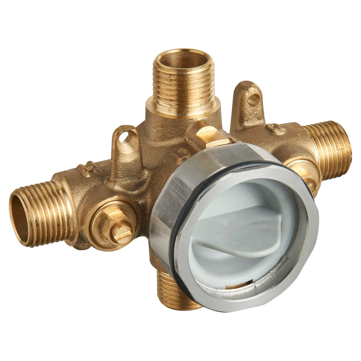 American Standard Flash Shower Rough-In Valve With Universal Inlets/Outlets With Screwdriver Stops - details