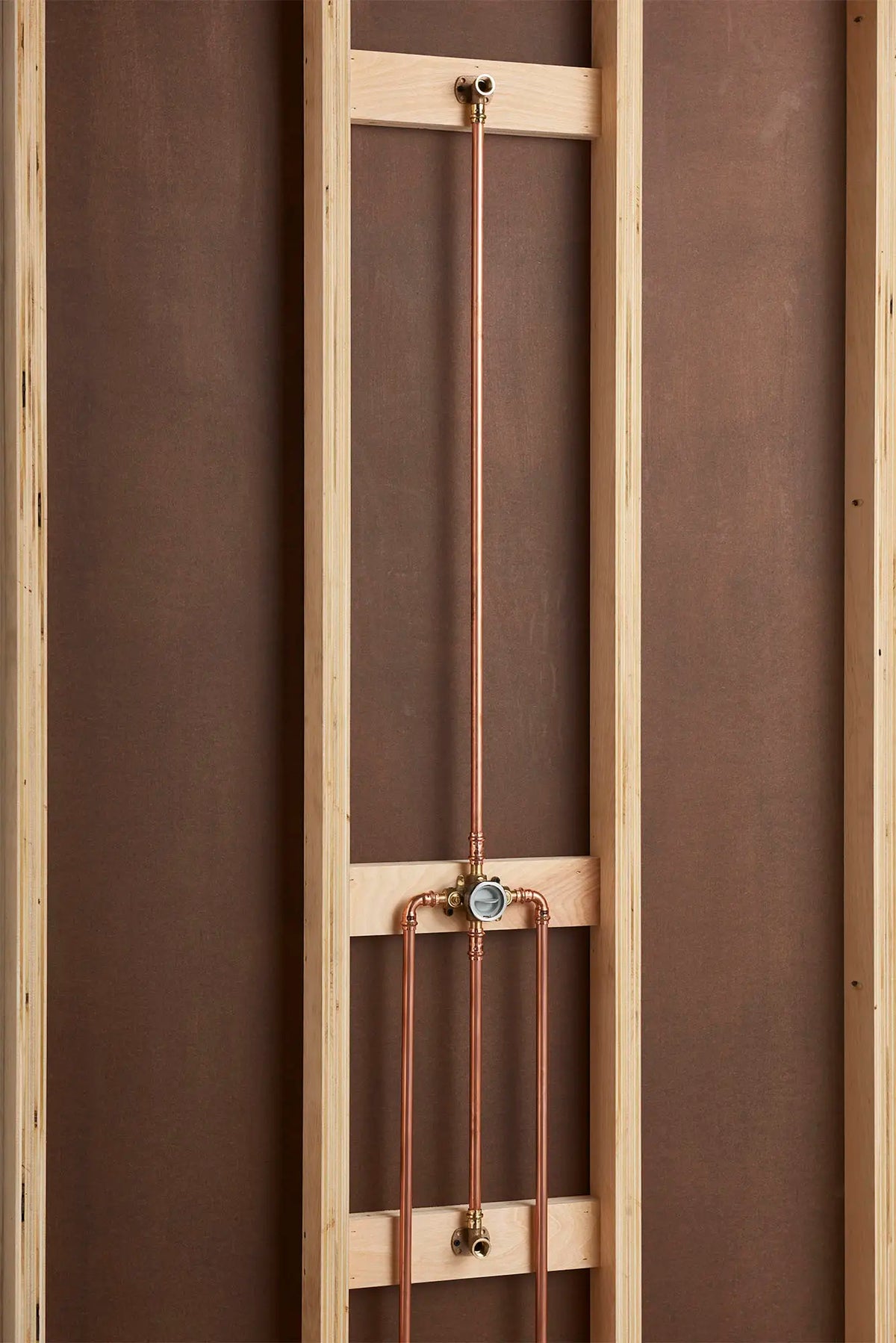 American Standard Flash Shower Rough-In Valve With Stub-Outs With Screwdriver Stops - details