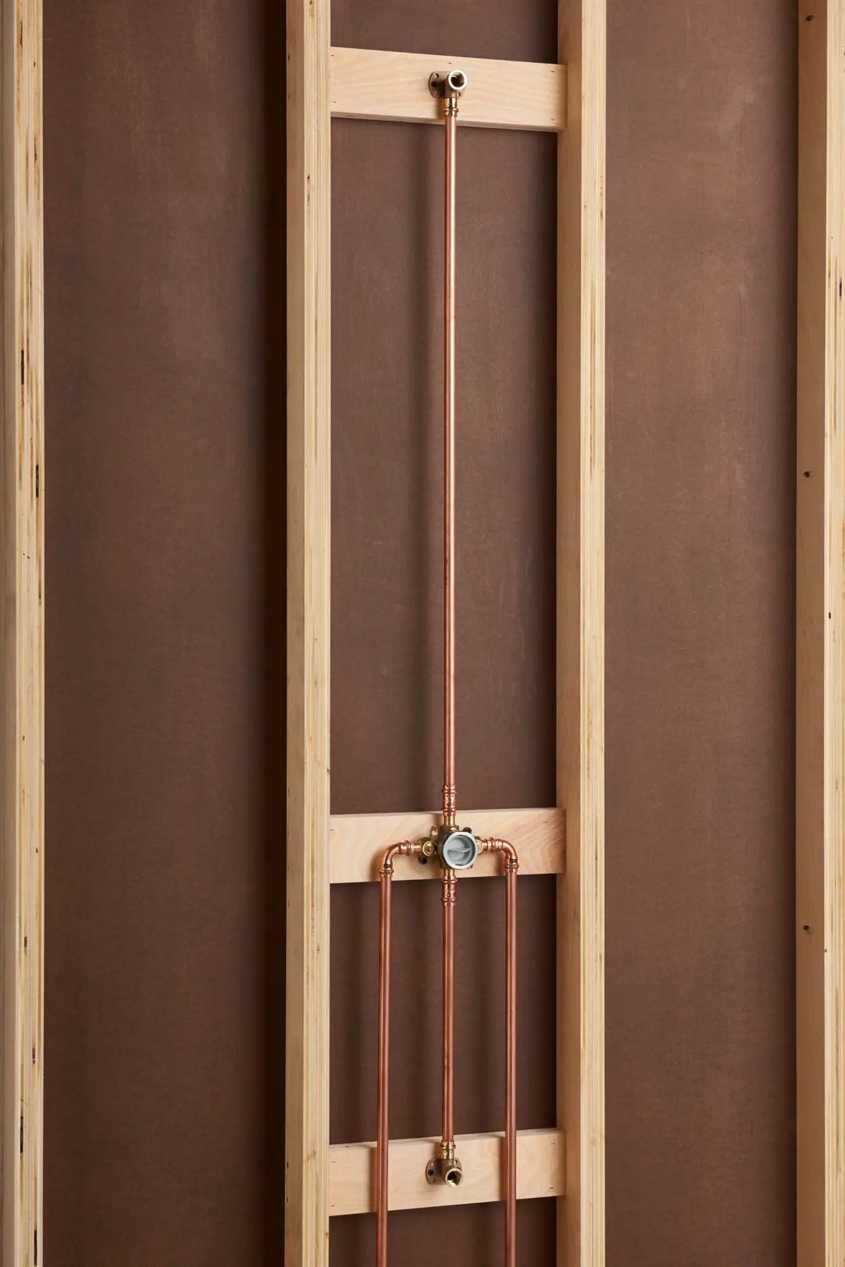 American Standard Flash Shower Rough-In Valve With Stub-Outs With Screwdriver Stops - details