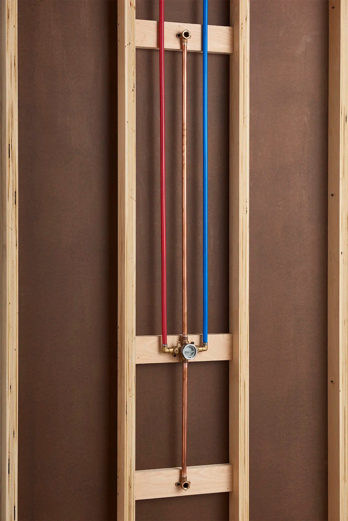 American Standard Flash Shower Rough-In Valve With PEX Inlet Elbows/Universal Outlets With Screwdriver Stops for Crimp Ring System - details