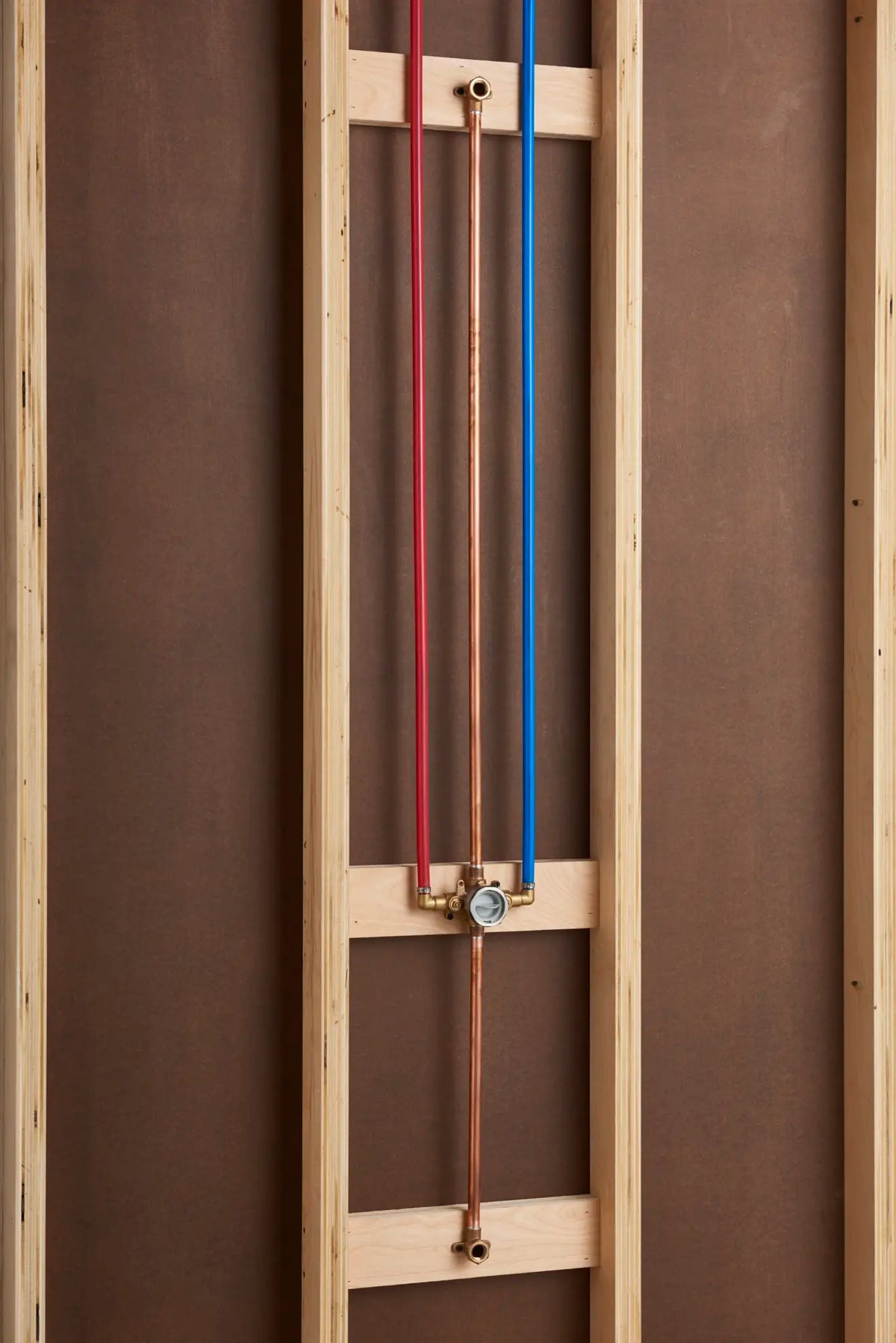 American Standard Flash Shower Rough-In Valve With PEX Inlet Elbows/Universal Outlets With Screwdriver Stops for Crimp Ring System - details