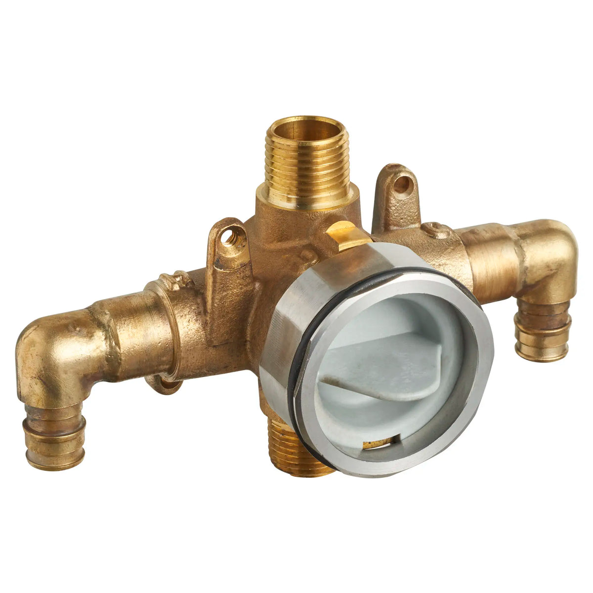 American Standard Flash Shower Rough-In Valve With PEX Inlet Elbows/Universal Outlets for Cold Expansion System - No Finish