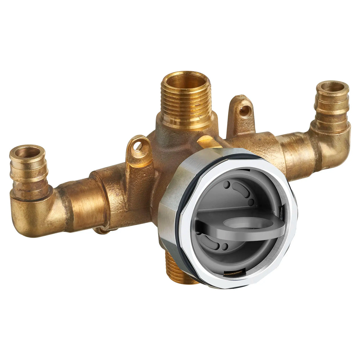 American Standard Flash Shower Rough-In Valve With PEX Inlet Elbows/Universal Outlets for Cold Expansion System - details