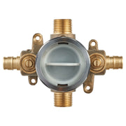 American Standard Flash Shower Rough-In Valve With PEX Inlets/Universal Outlets With Screwdriver Stops for Cold Expansion System - No Finish