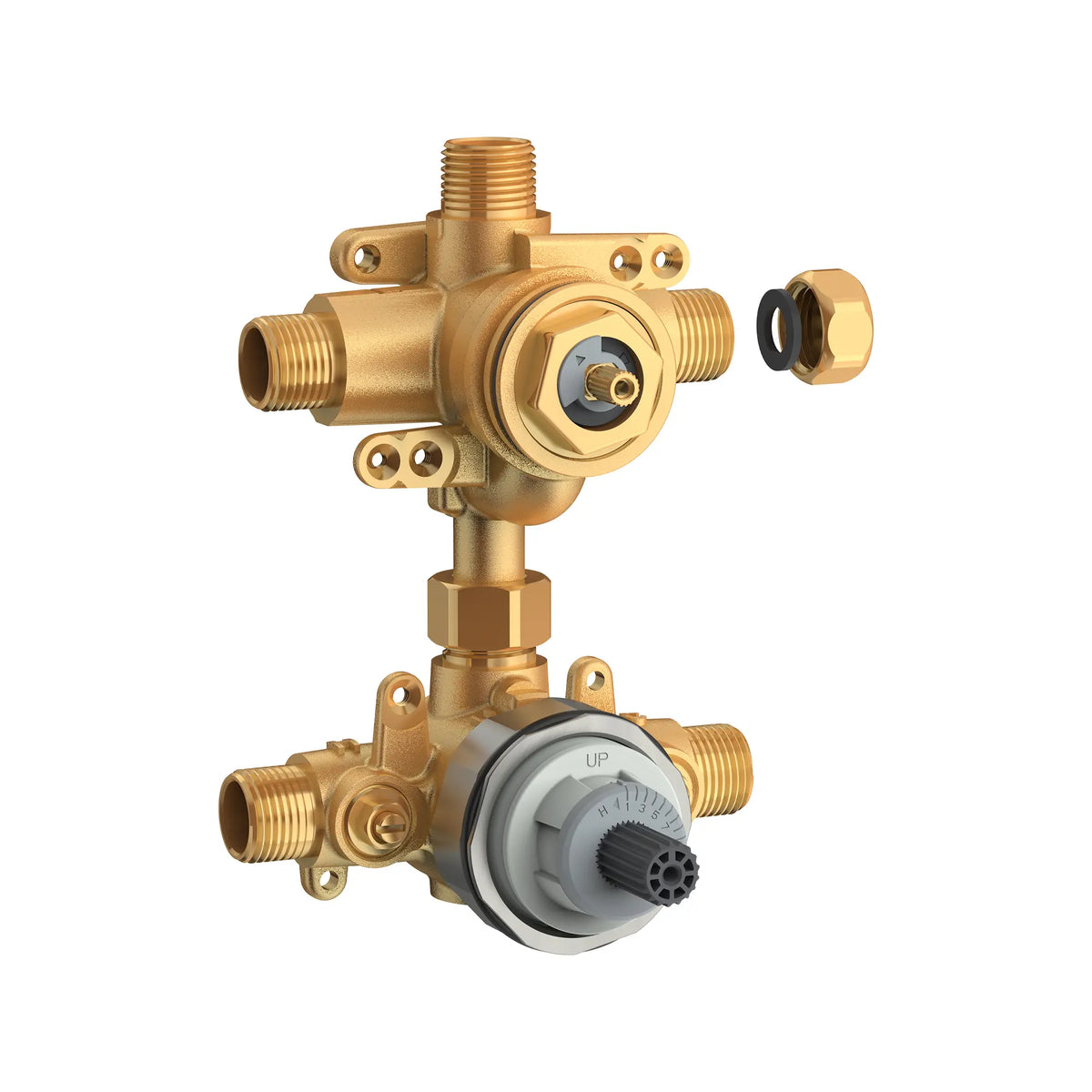American Standard Flash Pressure Balance Valve Rough-In with Integrated Diverter - No Finish