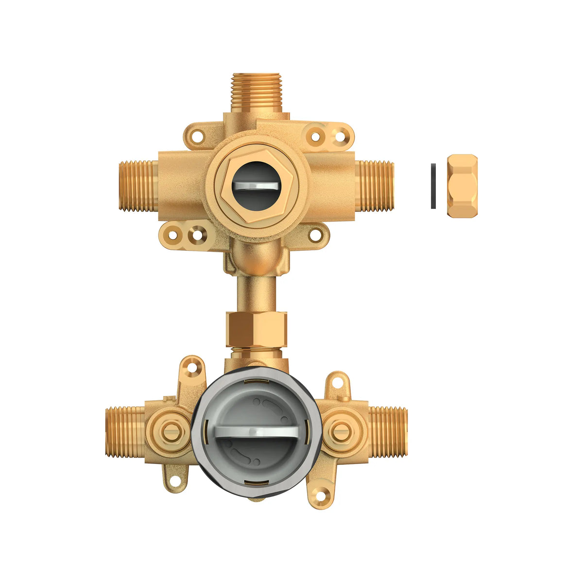 American Standard Flash Pressure Balance Valve Rough-In with Integrated Diverter - details