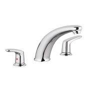 American Standard Colony PRO Bathtub Faucet Trim With Lever Handles for Flash Rough-In Valve - Polished Chrome