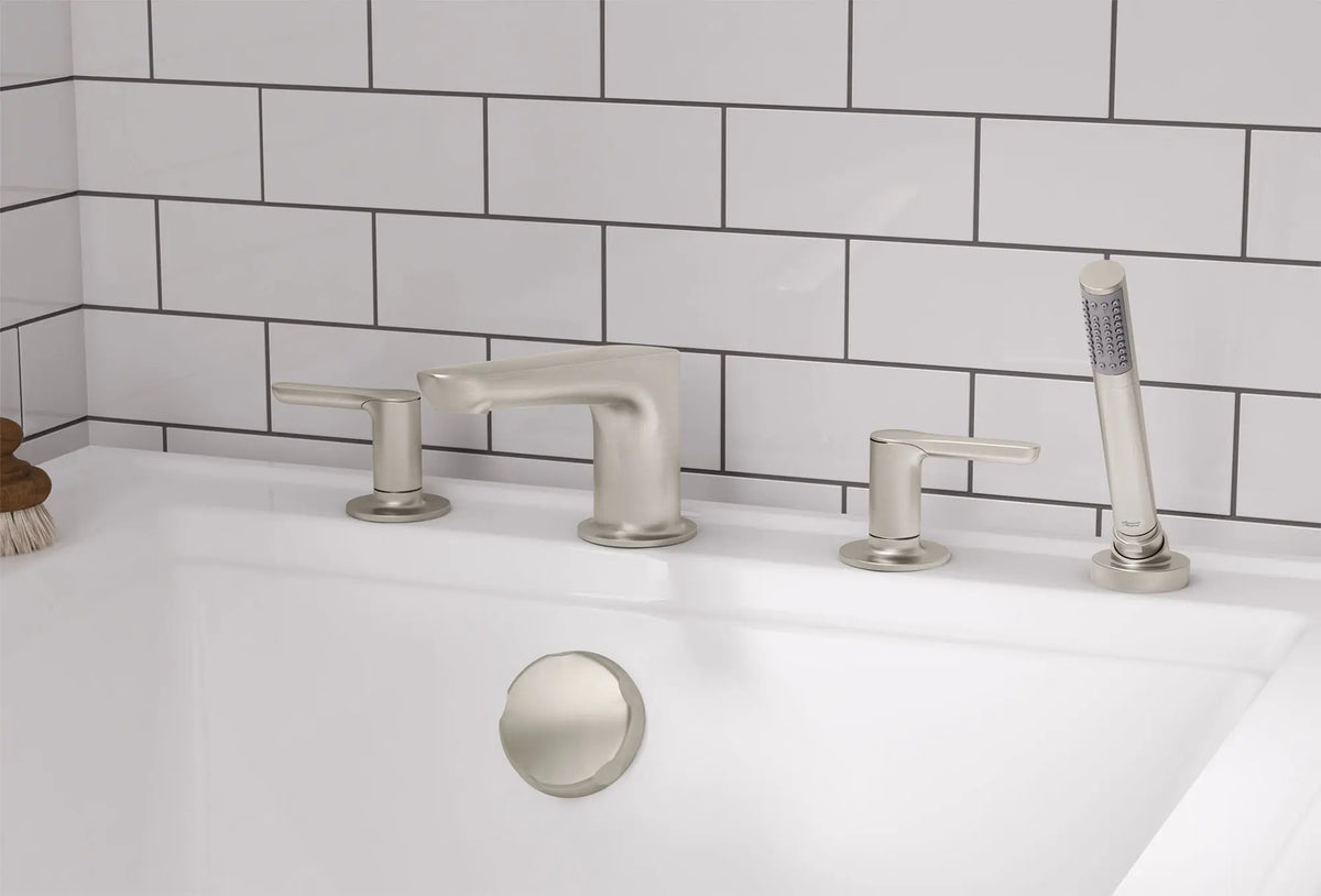 American Standard Studio S Bathtub Faucet With Lever Handles and Personal Shower for Flash Rough-In Valve - details