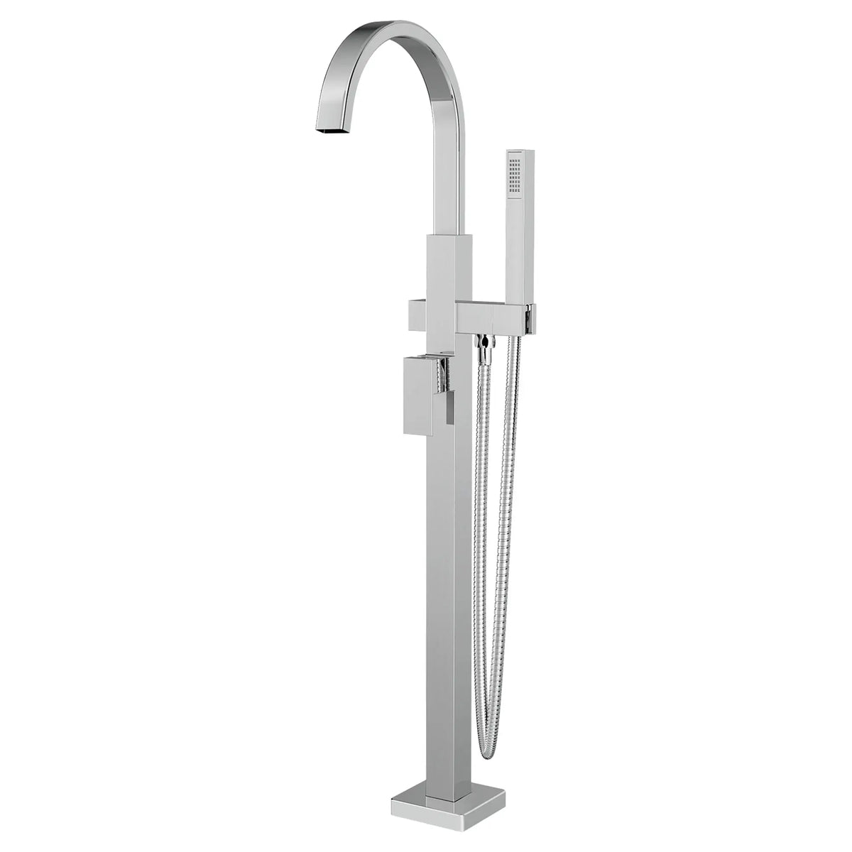 American Standard Contemporary Square Freestanding Bathtub Faucet With Lever Handle for Flash Rough-In Valve - details