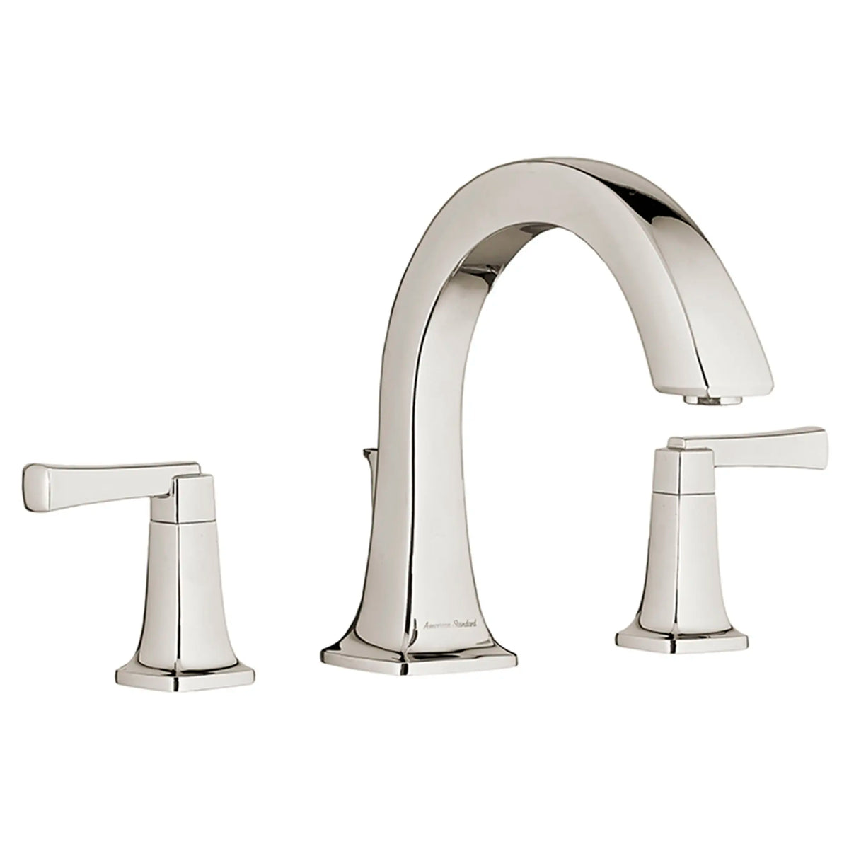American Standard Townsend Bathtub Faucet With Lever Handles for Flash Rough-In Valve - Polished Nickel