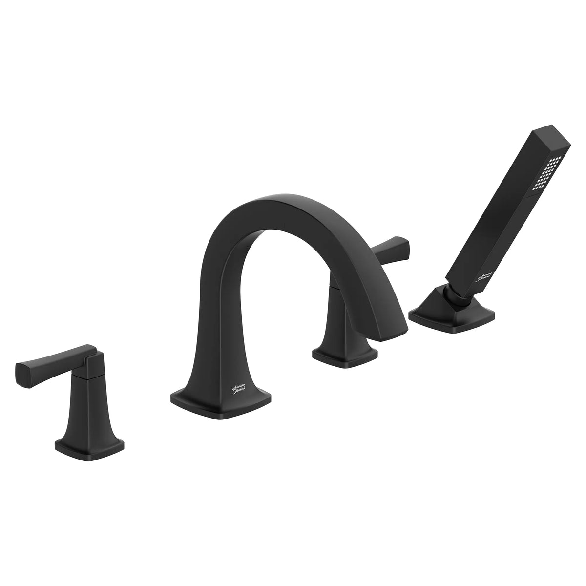 American Standard Townsend Bathtub Faucet With Lever Handles and Personal Shower for Flash Rough-In Valve - details
