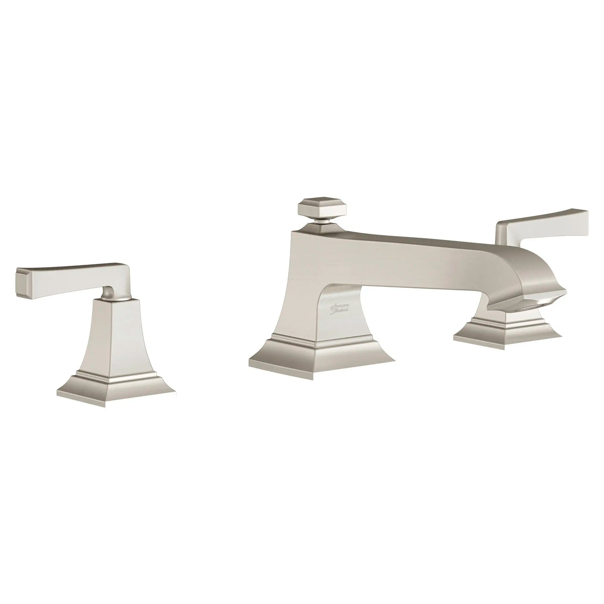 American Standard Town Square S Bathub Faucet With Lever Handles for Flash Rough-In Valve - Brushed Nickel