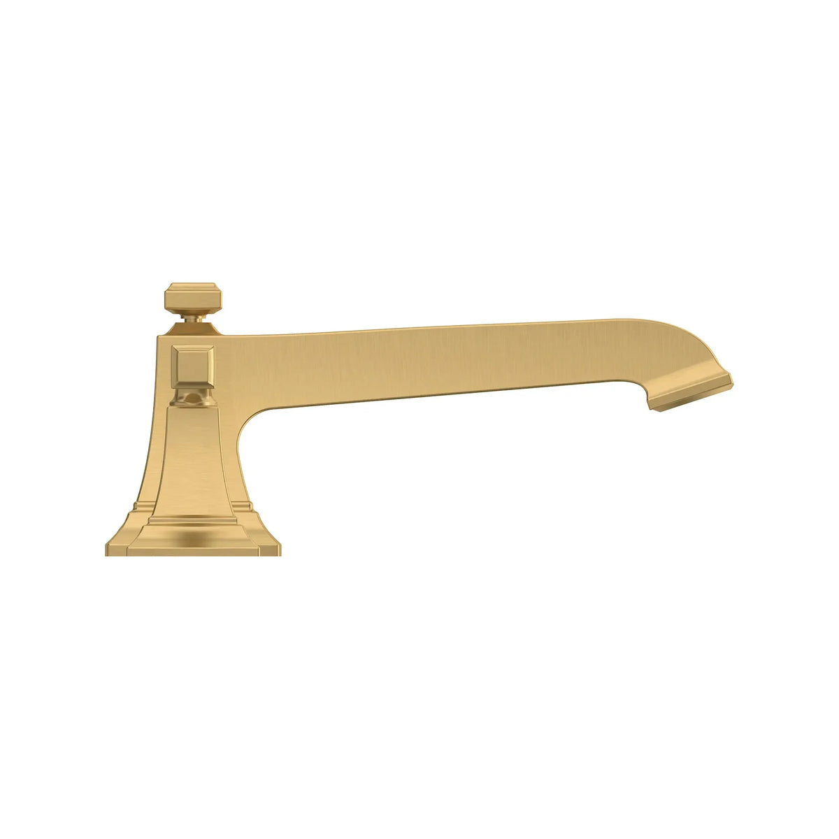 American Standard Town Square S Bathub Faucet With Lever Handles for Flash Rough-In Valve - Brushed Cool Sunrise