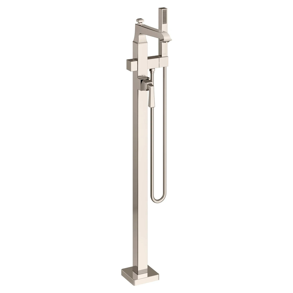 American Standard Town Square S Freestanding Bathtub Faucet With Lever Handle for Flash Rough-In Valve - Polished Nickel