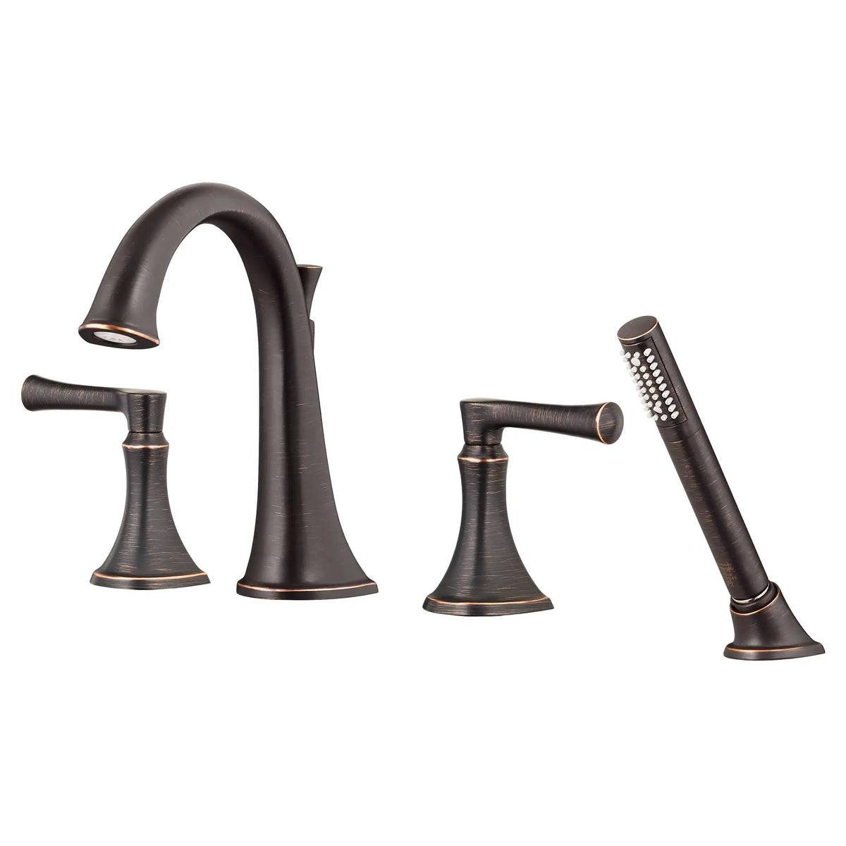 American Standard Estate Bathtub Faucet With Personal Shower for Flash Rough-In Valve With Lever Handles - product view