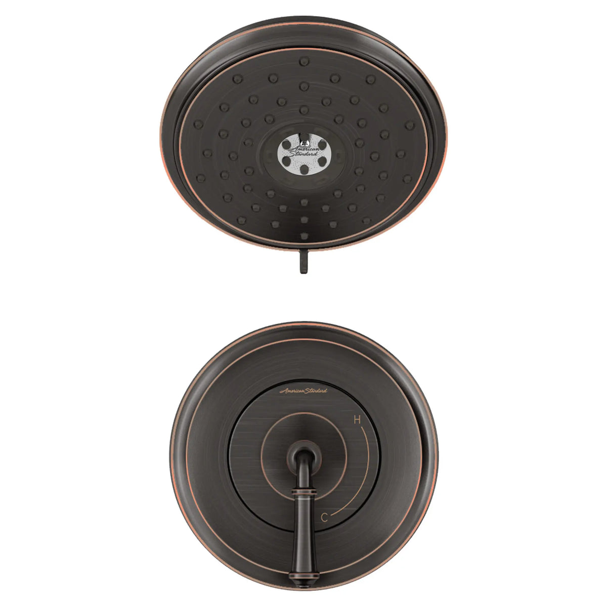 American Standard Delancey 1.8 gpm/6.8 L/min Shower Trim Kit With Water-Saving 4-Function Showerhead and Lever Handle - product view