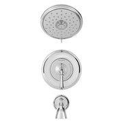 American Standard Delancey 1.8 gpm/6.8 L/min Tub and Shower Trim Kit With Water-Saving 4-Function Showerhead and Lever Handle - Polished Chrome