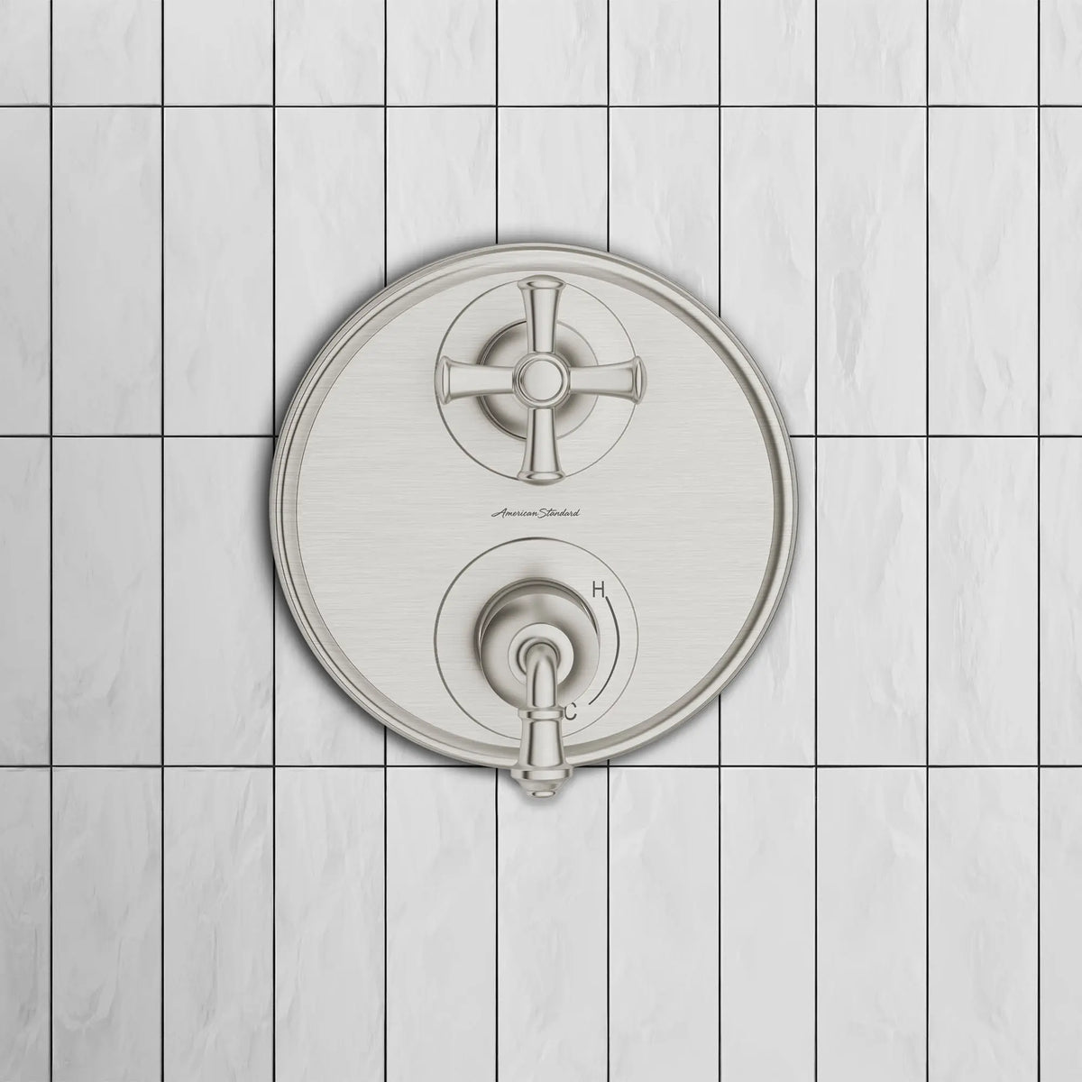 American Standard Delancey 2-Handle Integrated Shower Diverter Trim Only - details