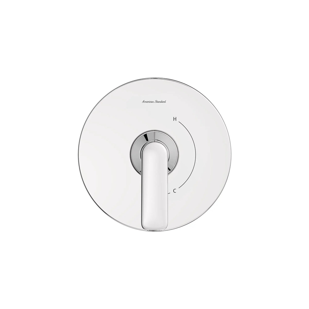 American Standard Aspirations Pressure Balance Valve Trim With Double Ceramic Pressure Balance Cartridge and Lever Handle - Polished Chrome