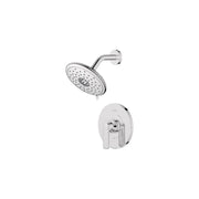 American Standard Aspirations 1.8 gpm/6.8L/min Shower Trim Kit With Water-Saving Showerhead and Double Ceramic Pressure Balance Cartridge With Lever Handle - Polished Chrome
