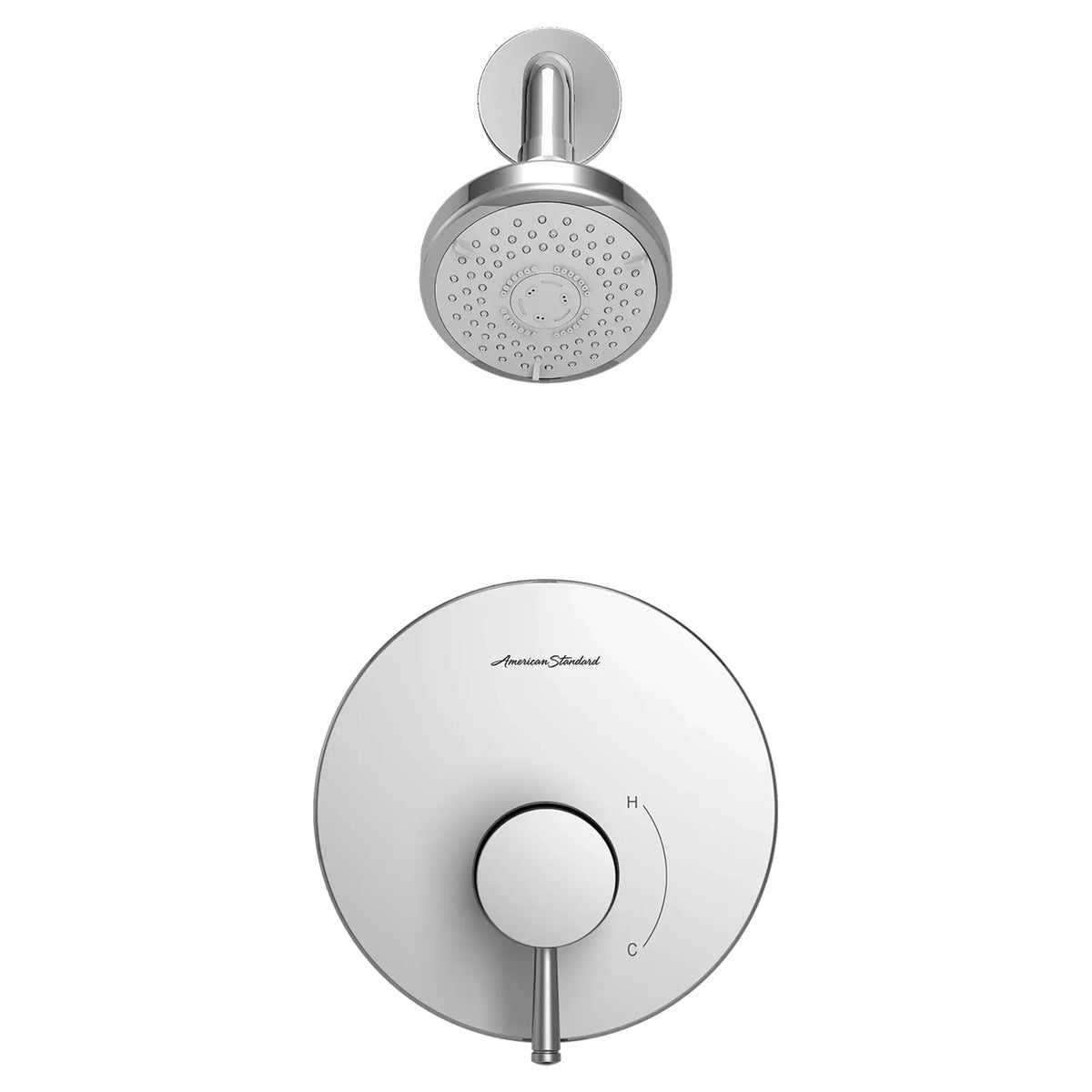 American Standard Serin 1.75 gpm/6.6 L/min Tub and Shower Trim Kit With Water-Saving 3-Function Shower Head, Double Ceramic Pressure Balance Cartridge With Lever Handle - product view