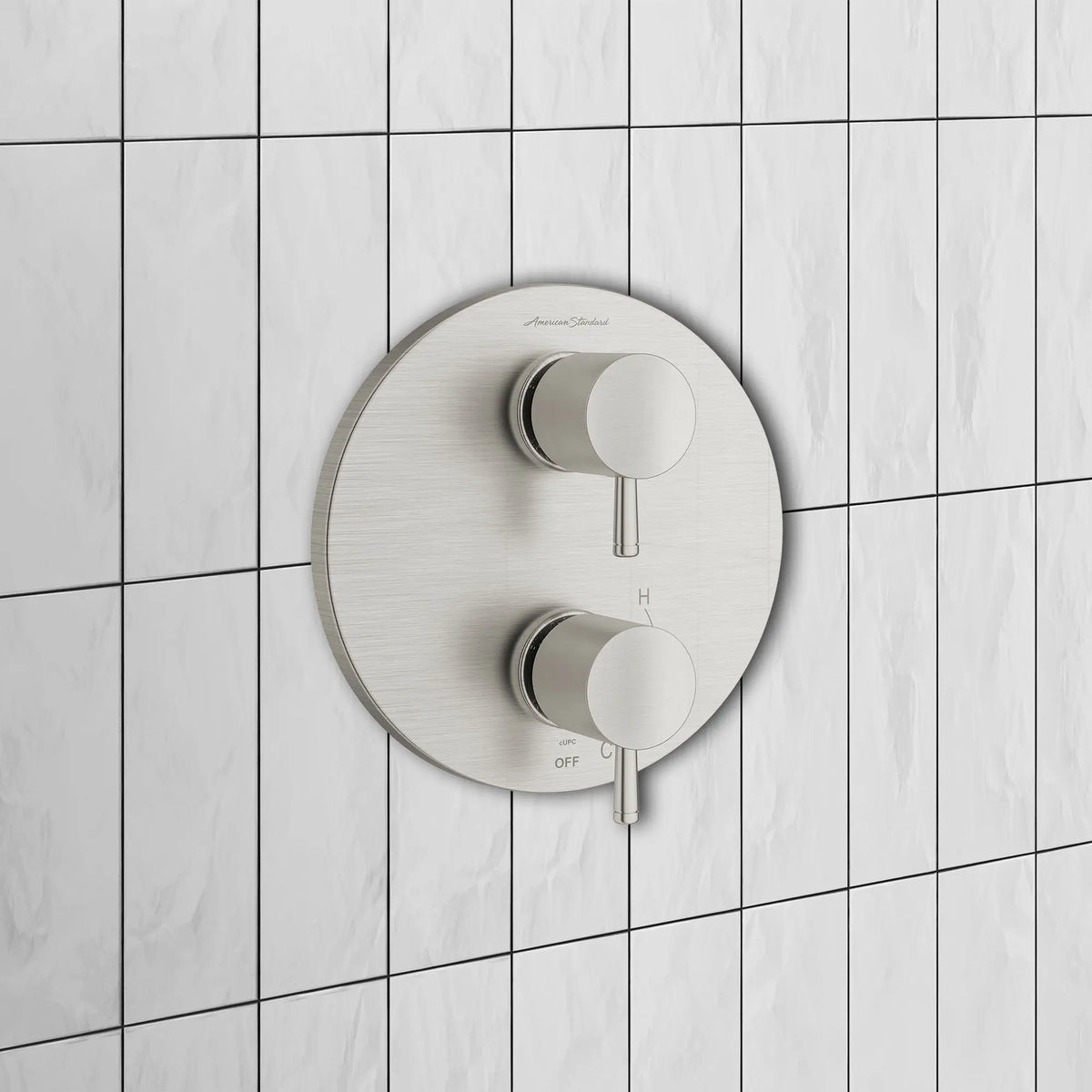American Standard Serin 2-Handle Integrated Shower Diverter Trim Only - details