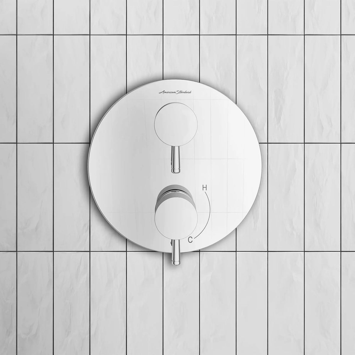 American Standard Serin 2-Handle Integrated Shower Diverter Trim Only - details