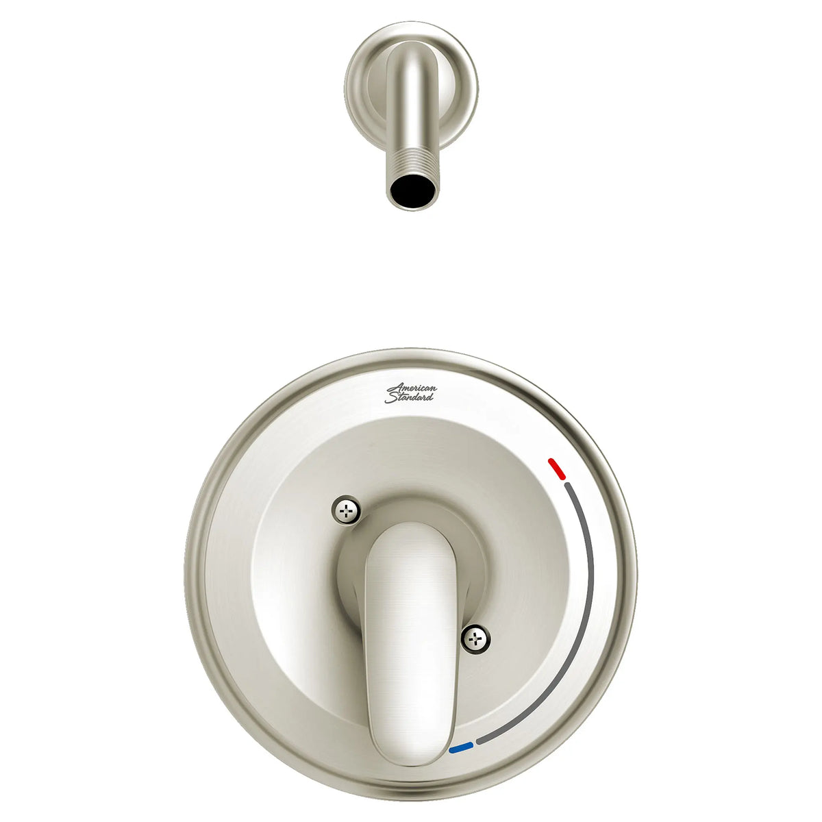 American Standard Colony PRO Shower Trim Kit Less Showerhead, Double Ceramic Pressure Balance Cartridge With Lever Handle - details