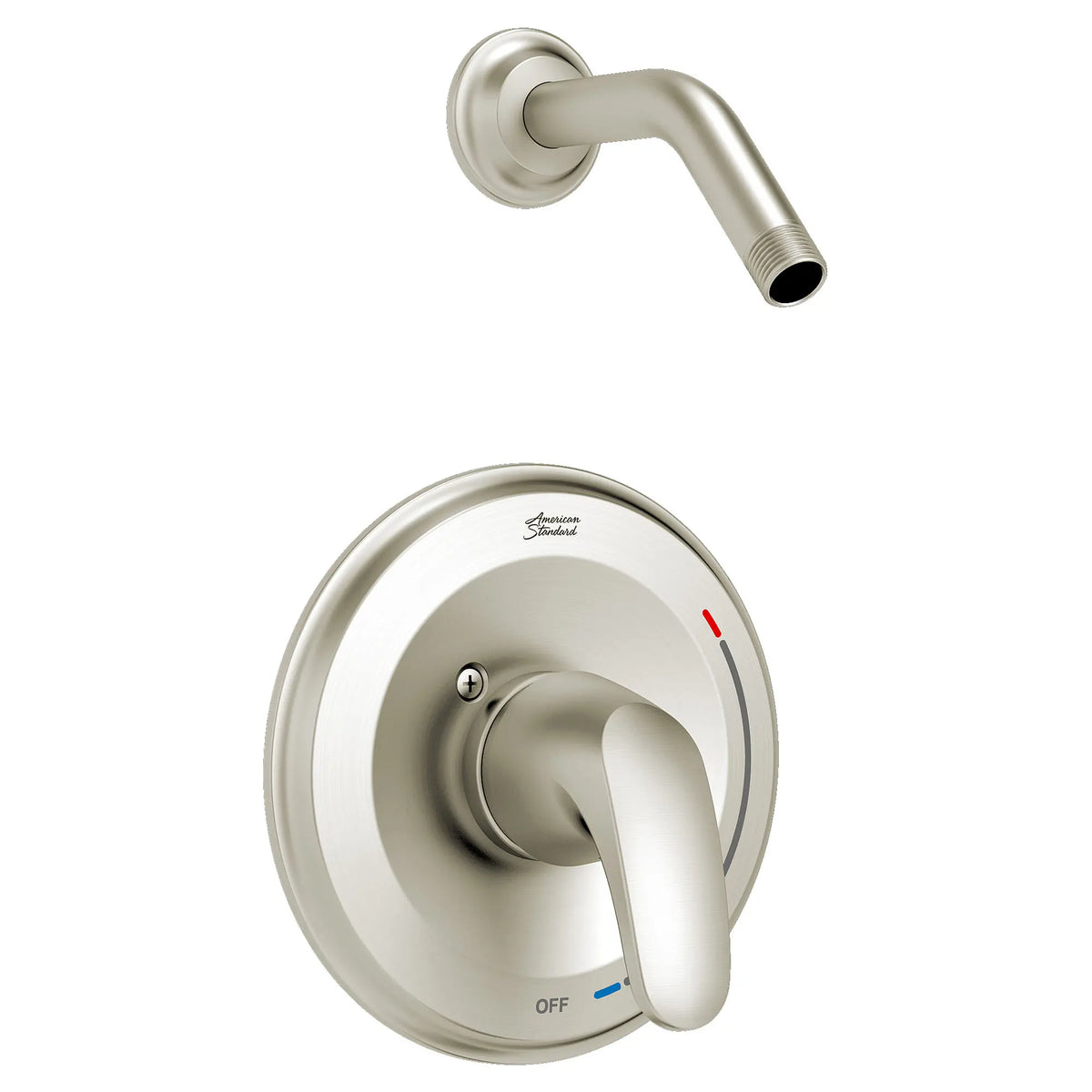 American Standard Colony PRO Shower Trim Kit Less Showerhead, Double Ceramic Pressure Balance Cartridge With Lever Handle - details