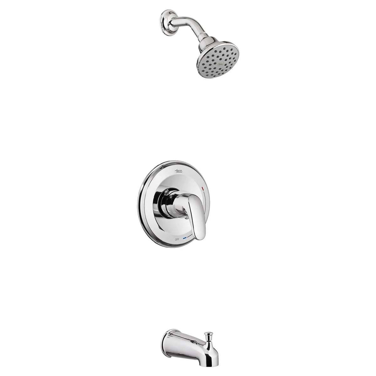 American Standard Colony PRO 1.75 gpm/6.6 L/min Tub and Shower Trim Kit With Water-Saving Showerhead, Double Ceramic Pressure Balance Cartridge With Lever Handle - product view