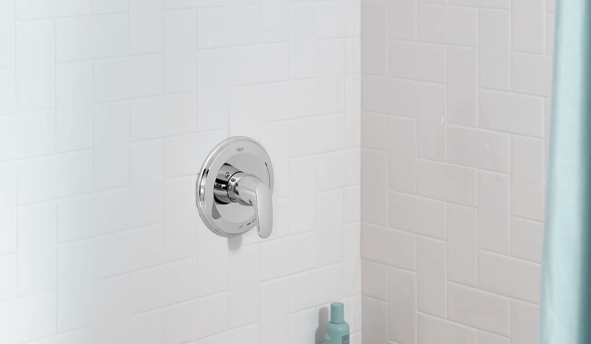 American Standard Colony PRO 1.75 gpm/6.6 L/min Tub and Shower Trim Kit With Water-Saving Showerhead, Double Ceramic Pressure Balance Cartridge With Lever Handle - details
