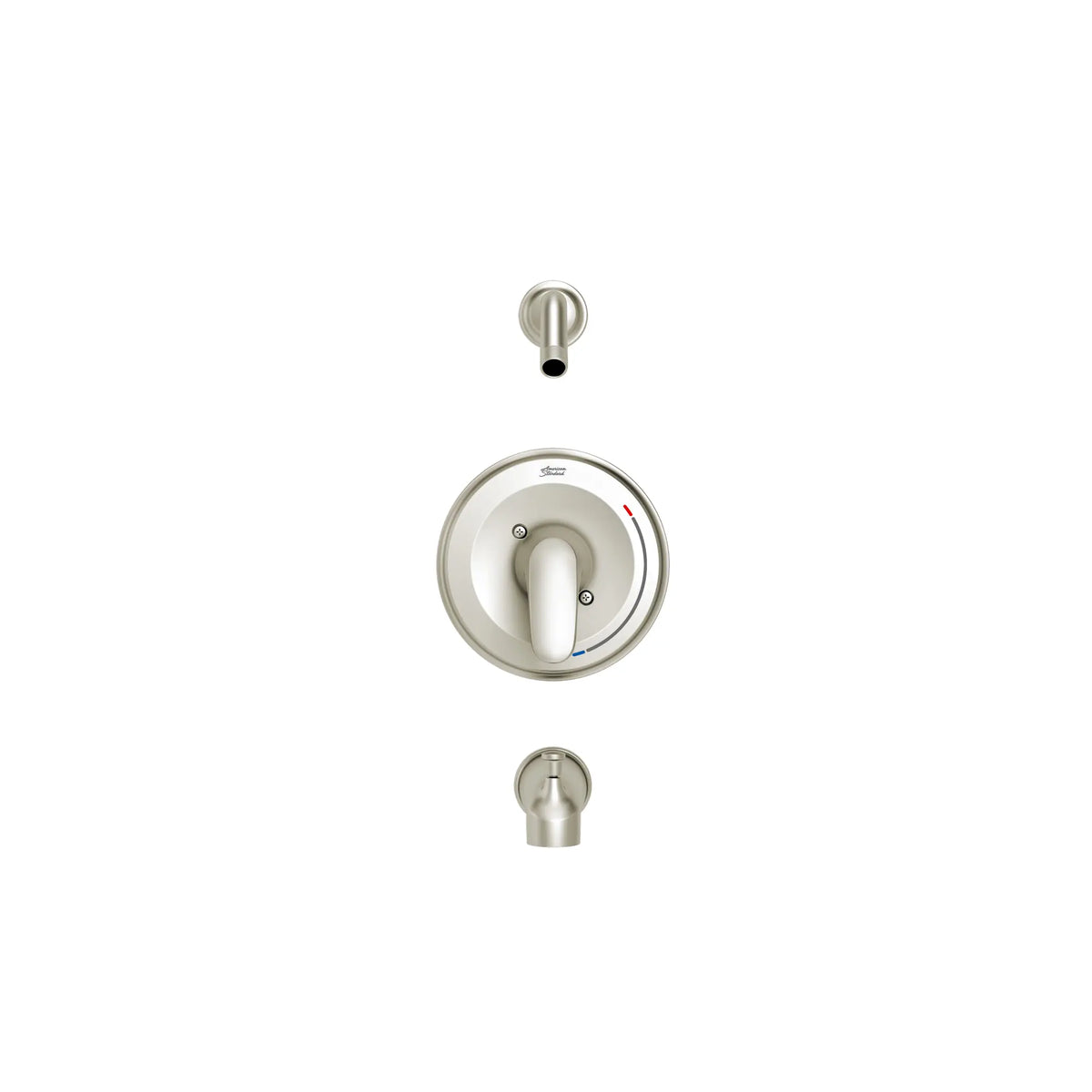 American Standard Colony PRO Tub and Shower Trim Kit Less Showerhead, Double Ceramic Pressure Balance Cartridge With Lever Handle - details