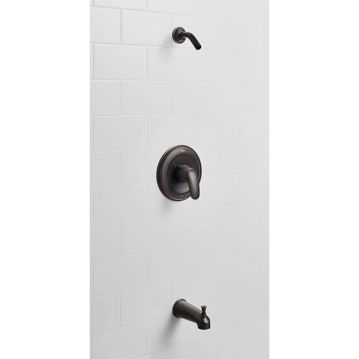 American Standard Colony PRO Tub and Shower Trim Kit Less Showerhead, Double Ceramic Pressure Balance Cartridge With Lever Handle - details