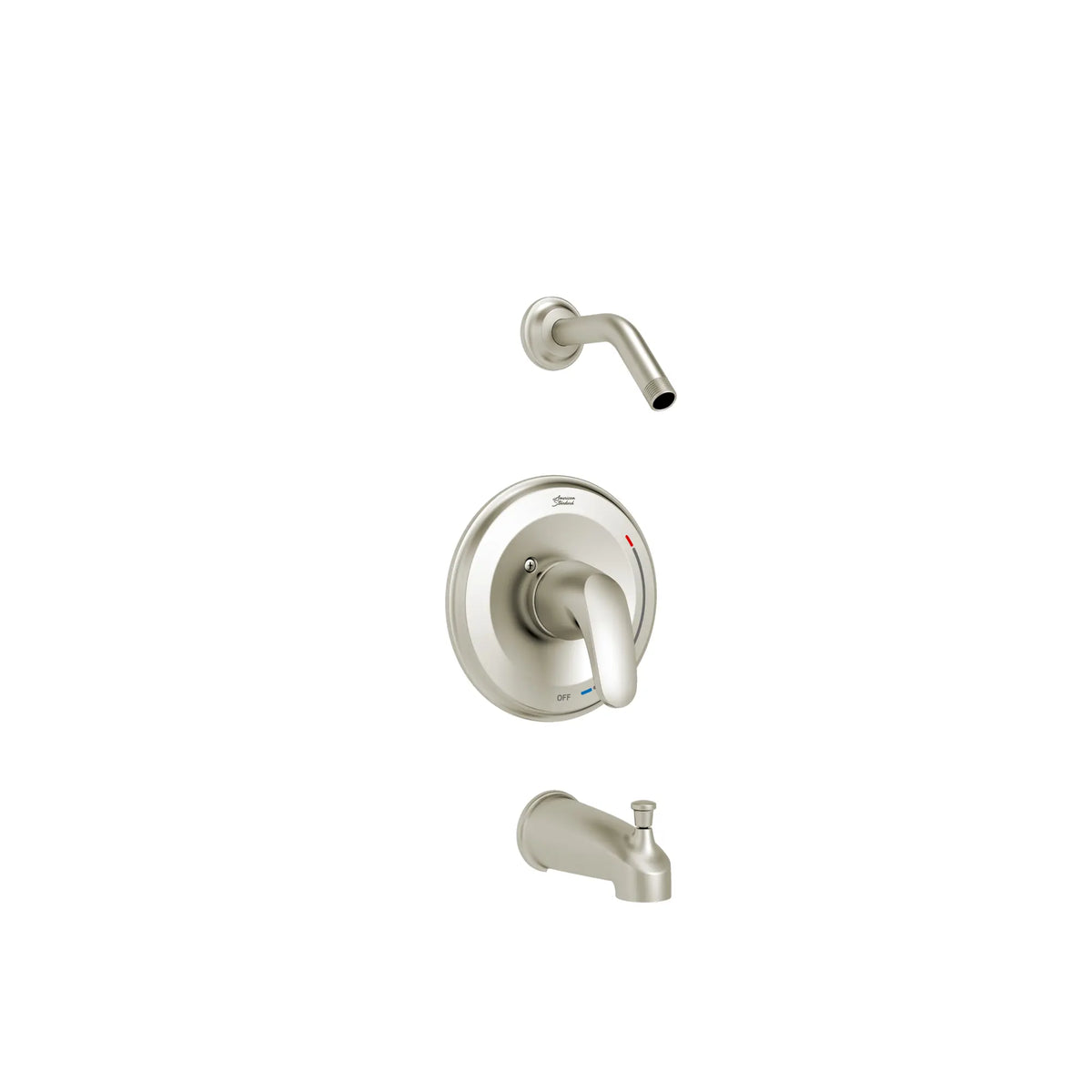 American Standard Colony PRO Tub and Shower Trim Kit Less Showerhead, Double Ceramic Pressure Balance Cartridge With Lever Handle - details