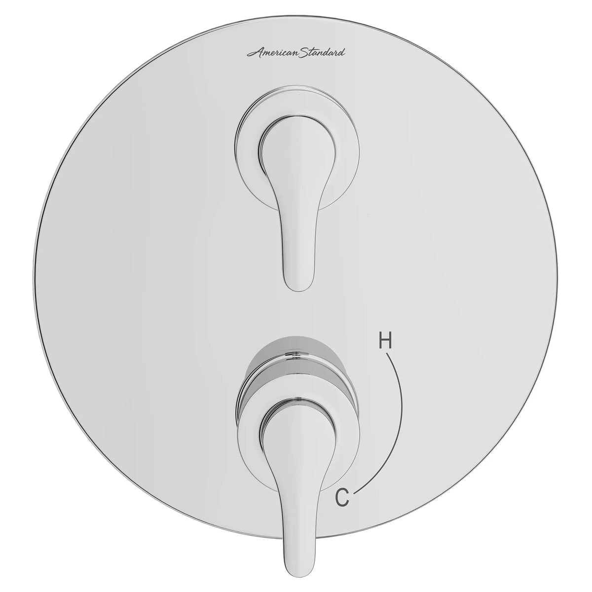 American Standard Studio S 2-Handle Integrated Shower Diverter Trim Only - Polished Chrome