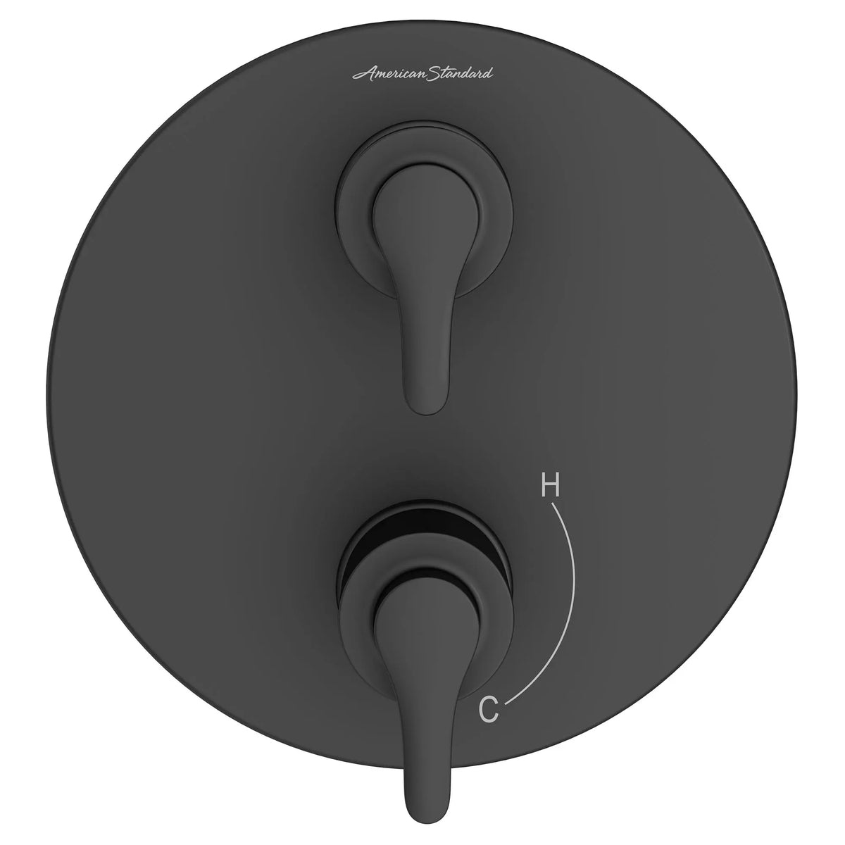American Standard Studio S 2-Handle Integrated Shower Diverter Trim Only - Matte Black