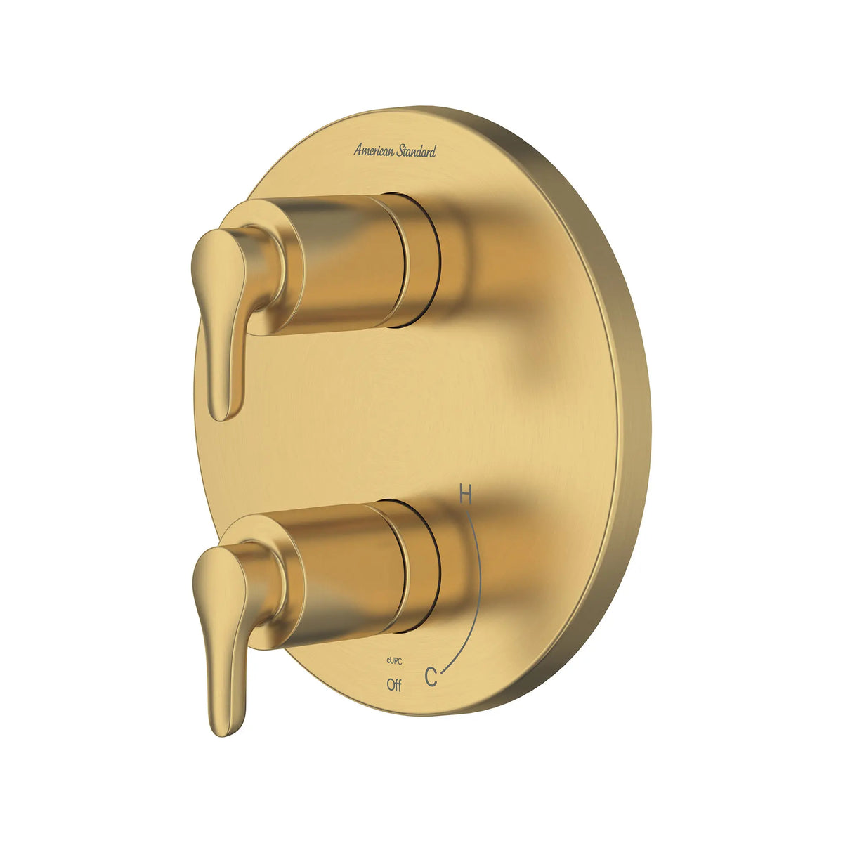 American Standard Studio S 2-Handle Integrated Shower Diverter Trim Only - Brushed Cool Sunrise