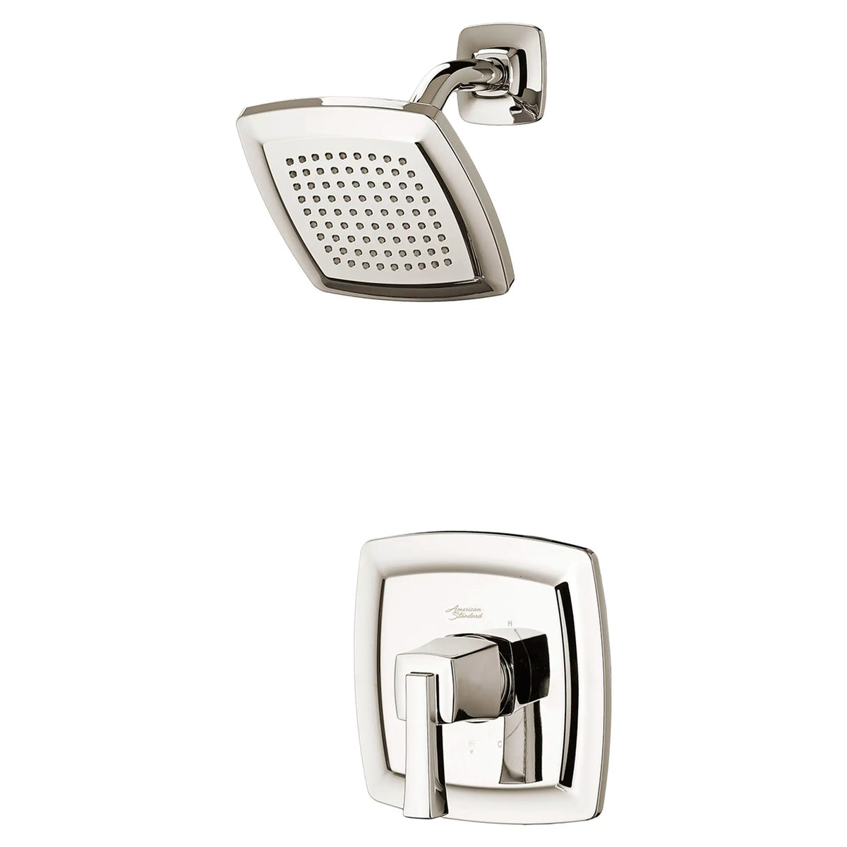 American Standard Townsend 1.75 gpm/6.6 L/min Shower Trim Kit With Water-Saving Showerhead, Double Ceramic Pressure Balance Cartridge With Lever Handle - details