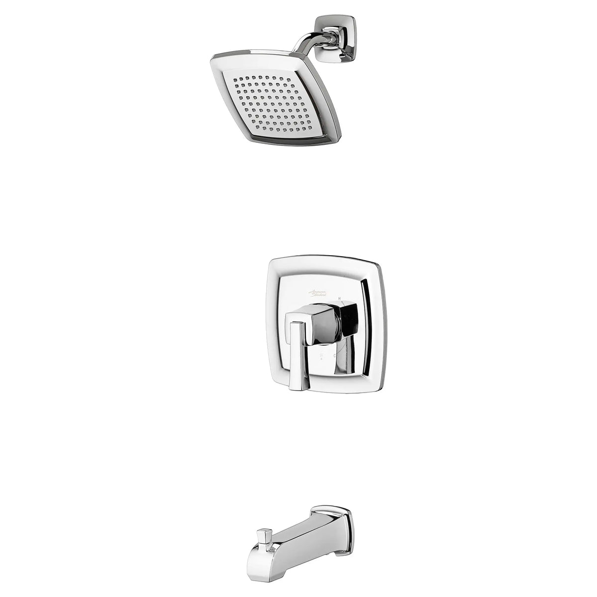 American Standard Townsend 1.75gpm/6.6 L/min Tub and Shower Trim Kit With Water-Saving Showerhead, Double Ceramic Pressure Balance Cartridge With Lever Handle - product view