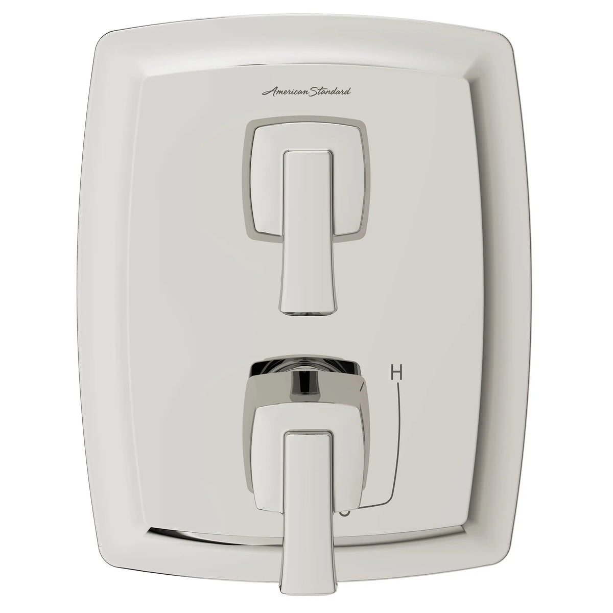 American Standard Townsend2-Handle Integrated Shower Diverter Trim Only - Polished Nickel