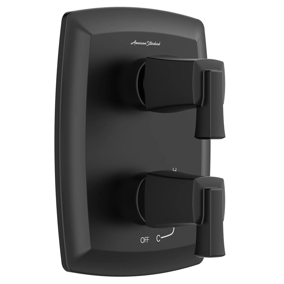 American Standard Townsend2-Handle Integrated Shower Diverter Trim Only - Matte Black