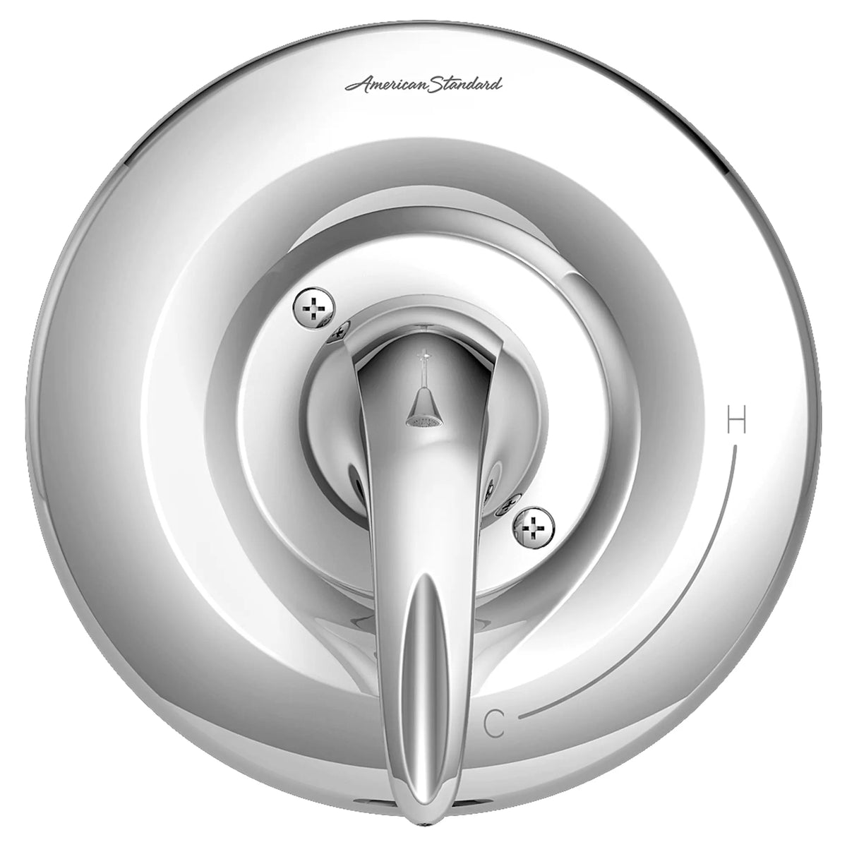 American Standard Reliant 3 Valve Only Trim Kit With Double Ceramic Pressure Balance Cartridge With Lever Handle - Polished Chrome