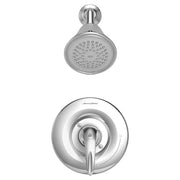American Standard Reliant 3 2.5 gpm/9.5 L/min Shower Trim Kit With Showerhead, Double Ceramic Pressure Balance Cartridge With Lever Handle - Polished Chrome