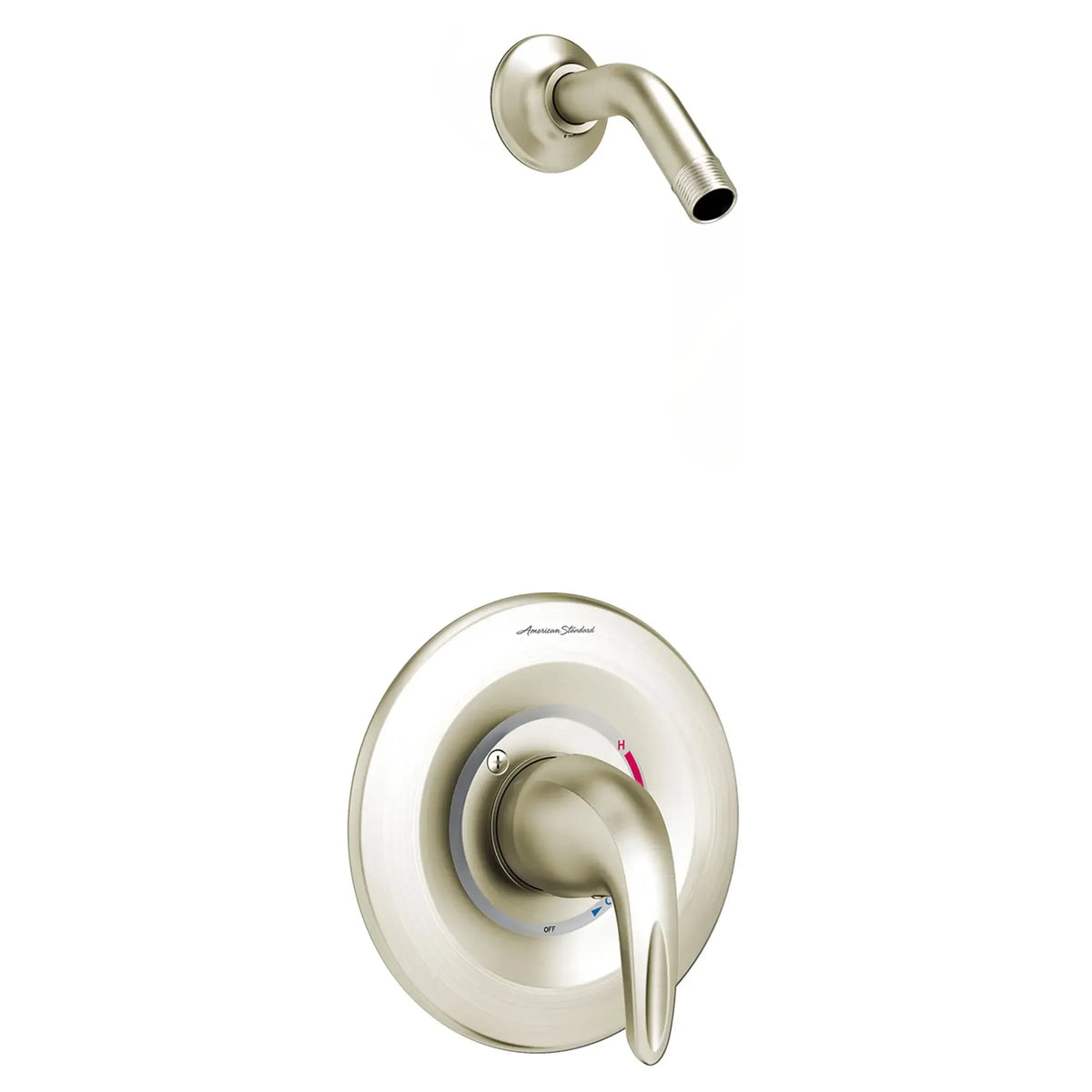 American Standard Reliant 3 Shower Trim Kit Double Ceramic Pressure Balance Cartridge With Lever Handle - details