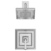 American Standard Town Square S 1.75 gpm/6.8 L/min Shower Trim Kit With Water-Saving Showerhead, Double Ceramic Pressure Balance Cartridge With Lever Handle - Polished Chrome