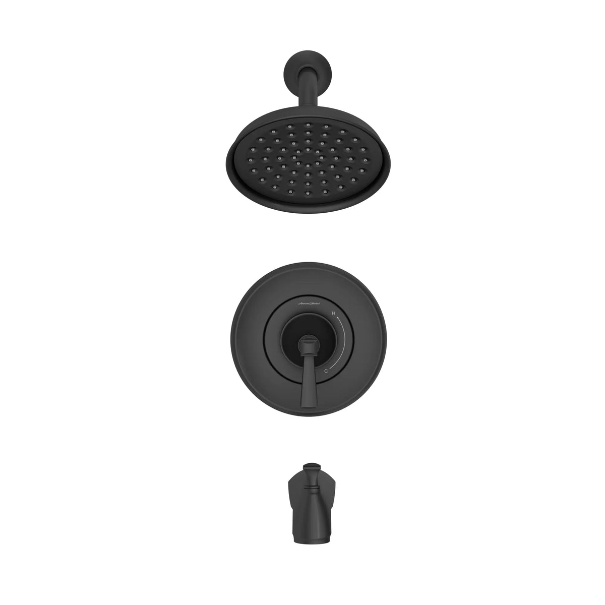 American Standard Glenmere 1.8 gpm/6.8 L/min Tub and Shower Trim Kit With Water-Saving Showerhead, Double Ceramic Pressure Balance Cartridge With Lever Handle - details
