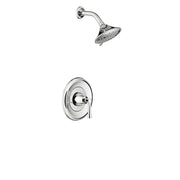 American Standard Estate 1.8 gpm/6.8 L/min Shower Trim Kit With Water-Saving 3-Function Showerhead, Double Ceramic Pressure Balance Cartridge With Lever Handle - Polished Chrome